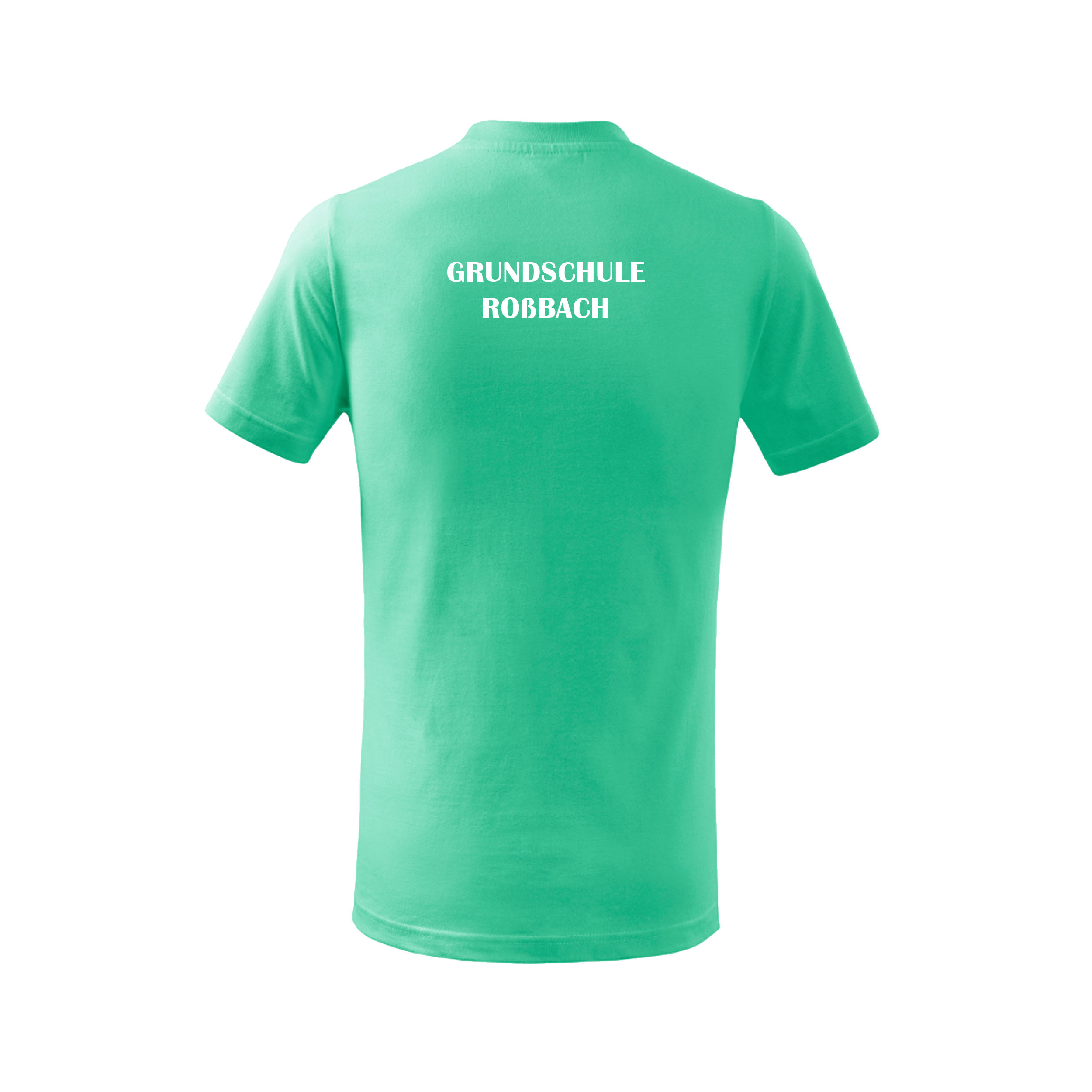 T-Shirt BASIC Kids 110cm LOGO Brust/Schrift Rücken